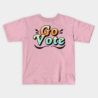 Go Vote Kids T-Shirt